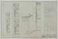 Technical Drawing: High School Building, McCamey, Texas: Details of Side Entrance