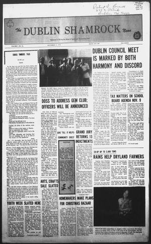 Primary view of object titled 'The Dublin Shamrock News (Dublin, Tex.), Vol. 1, No. 16, Ed. 1 Thursday, November 4, 1976'.