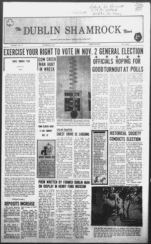 The Dublin Shamrock News (Dublin, Tex.), Vol. 1, No. 15, Ed. 1 Thursday, October 28, 1976