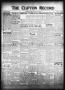Newspaper: The Clifton Record (Clifton, Tex.), Vol. 54, No. 30, Ed. 1 Friday, Se…