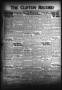Newspaper: The Clifton Record (Clifton, Tex.), Vol. 47, No. 28, Ed. 1 Friday, Au…
