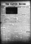 Newspaper: The Clifton Record (Clifton, Tex.), Vol. 54, No. 4, Ed. 1 Friday, Mar…
