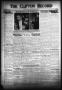 Newspaper: The Clifton Record (Clifton, Tex.), Vol. 44, No. 4, Ed. 1 Friday, Mar…