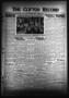 Newspaper: The Clifton Record (Clifton, Tex.), Vol. 43, No. 6, Ed. 1 Friday, Apr…