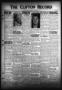 Newspaper: The Clifton Record (Clifton, Tex.), Vol. 45, No. 36, Ed. 1 Friday, Oc…