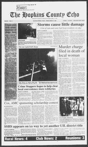 Primary view of object titled 'The Hopkins County Echo (Sulphur Springs, Tex.), Vol. 205, No. 12, Ed. 1 Friday, March 31, 2000'.