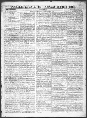 Telegraph and Texas Register (Houston, Tex.), Vol. 9, No. 37, Ed. 1, Wednesday, September 4, 1844