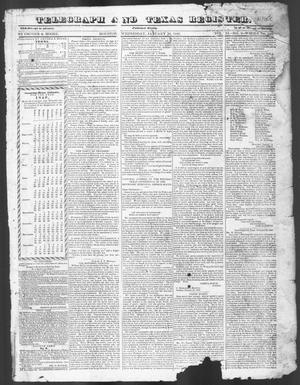 Primary view of Telegraph and Texas Register (Houston, Tex.), Vol. 11, No. 2, Ed. 1, Wednesday, January 14, 1846
