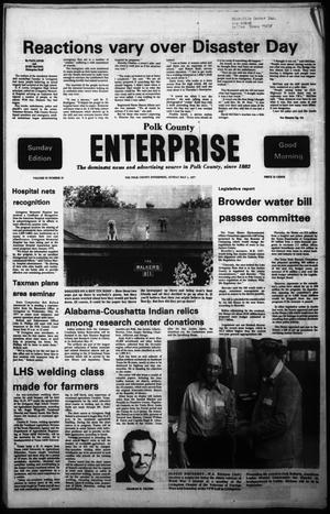Primary view of object titled 'Polk County Enterprise (Livingston, Tex.), Vol. 95, No. 35, Ed. 1 Sunday, May 1, 1977'.