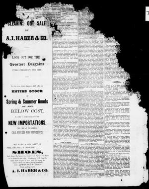 The Austin Evening News (Austin, Tex.), Vol. 1, No. 37, Ed. 1, Tuesday, June 22, 1875
