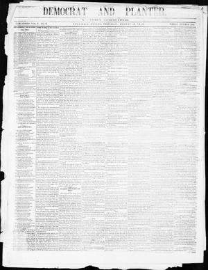 Primary view of The Democrat and Planter (Columbia, Tex.), Vol. 2, No. 3, Ed. 1, Tuesday, August 19, 1856