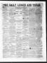 Primary view of The Daily Ledger and Texan (San Antonio, Tex.), Vol. 1, No. 165, Ed. 1, Wednesday, July 18, 1860