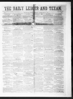 Primary view of object titled 'The Daily Ledger and Texan (San Antonio, Tex.), Vol. 1, No. 336, Ed. 1, Wednesday, December 12, 1860'.