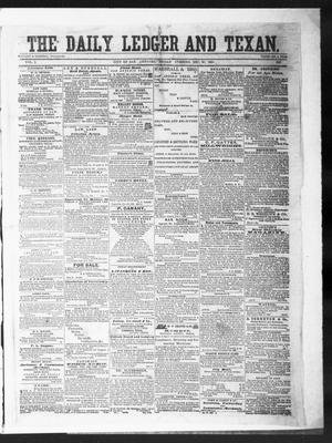Primary view of object titled 'The Daily Ledger and Texan (San Antonio, Tex.), Vol. 1, No. 355, Ed. 1, Friday, December 21, 1860'.