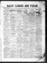 Primary view of The Daily Ledger and Texan (San Antonio, Tex.), Vol. 1, No. 365, Ed. 1, Friday, February 1, 1861