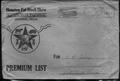 Letter: [Envelope with print reading: "Houston Fat Stock Show"]