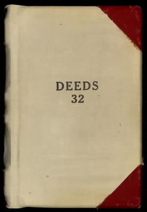 Primary view of object titled 'Travis County Deed Records: Deed Record 32'.