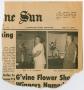 Thumbnail image of item number 2 in: '[Newspaper Clipping with a Reprinted Photograph]'.