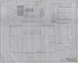 Technical Drawing: High School Building, Rotan, Texas: Roof Plan