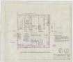 Technical Drawing: Abilene Womans Club Building, Abilene, Texas: Kitchen Floor Plan