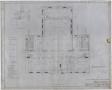 Technical Drawing: High School Building, Rotan, Texas: First Floor Mechanical Plan