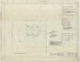 Technical Drawing: High School Building, Pecos, Texas: Index to Drawings