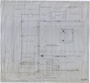 Primary view of object titled 'Abilene Country Club, Abilene, Texas: Main Floor Plan'.