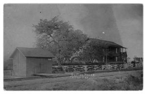 Primary view of object titled 'Section House in Pettus'.