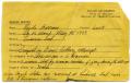 Primary view of [Clyde Champion Barrow Wanted Report, 05/08/1933 - Dallas, Texas Police Department]