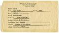 Primary view of [Clyde Champion Barrow Wanted Report, 05/12/1932 - Dallas, Texas Police Department]