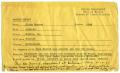 Legal Document: [Clyde Champion Barrow Wanted Report, 04/28/1933 - Dallas, Texas Poli…