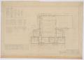 Technical Drawing: School Building Alterations, Royston, Texas: Floor Plan