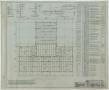 Technical Drawing: School Building, Kermit, Texas: Second Floor Framing Plan