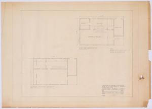 Primary view of object titled 'Silver Peak School Alterations, Silver, Texas: Floor Plans'.