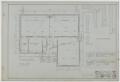 Technical Drawing: School Building, Sedwick, Texas: Floor Plan