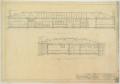 Technical Drawing: School Building, Ira, Texas: Cross Sections