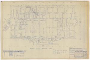 Primary view of object titled 'Sterling County Courthouse: Second Floor Framing Plan'.