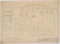 Technical Drawing: School Building, Spur, Texas: Roof and Roof Framing Plan