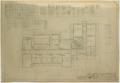 Technical Drawing: School Building, Hermleigh, Texas: Floor Plan and Schedules