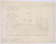 Thumbnail image of item number 2 in: 'Pyron Consolidated County Line Rural High School, Pyron, Texas: Floor Plan'.