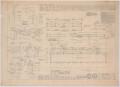 Thumbnail image of item number 1 in: 'Elementary School Alterations, Ozona, Texas: Foundation Plan'.