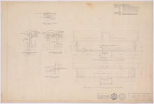 Primary view of object titled 'Silver Peak School Alterations, Silver, Texas: Plans and Sections'.