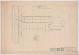 Primary view of object titled 'Elementary School Alterations, Ozona, Texas: Electrical Plan'.
