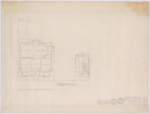 Primary view of object titled 'Silver Peak School Alterations, Silver, Texas: Piping Plan for Butane Gas Service'.