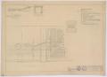 Technical Drawing: School Building, Spur, Texas: Plot Plan and Index
