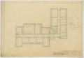 Technical Drawing: School Building, Hermleigh, Texas: Floor Plan