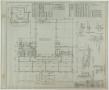 Technical Drawing: School Building, Kermit, Texas: Ground Level Framing Plan