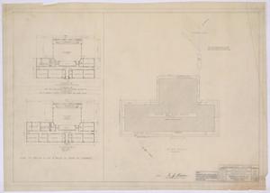 Primary view of object titled 'School Building, Pecos County, Texas: Floor and Plot Plans'.