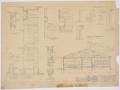 Technical Drawing: School Building, Spur, Texas: Classroom Section and Trim Details