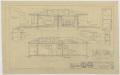 Technical Drawing: Field House and Primary School, Kermit, Texas: Cross Sections